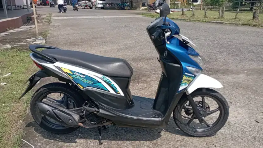 58@; 2016 B DKI HONDA BEAT POP CBS BIRU PUTIH