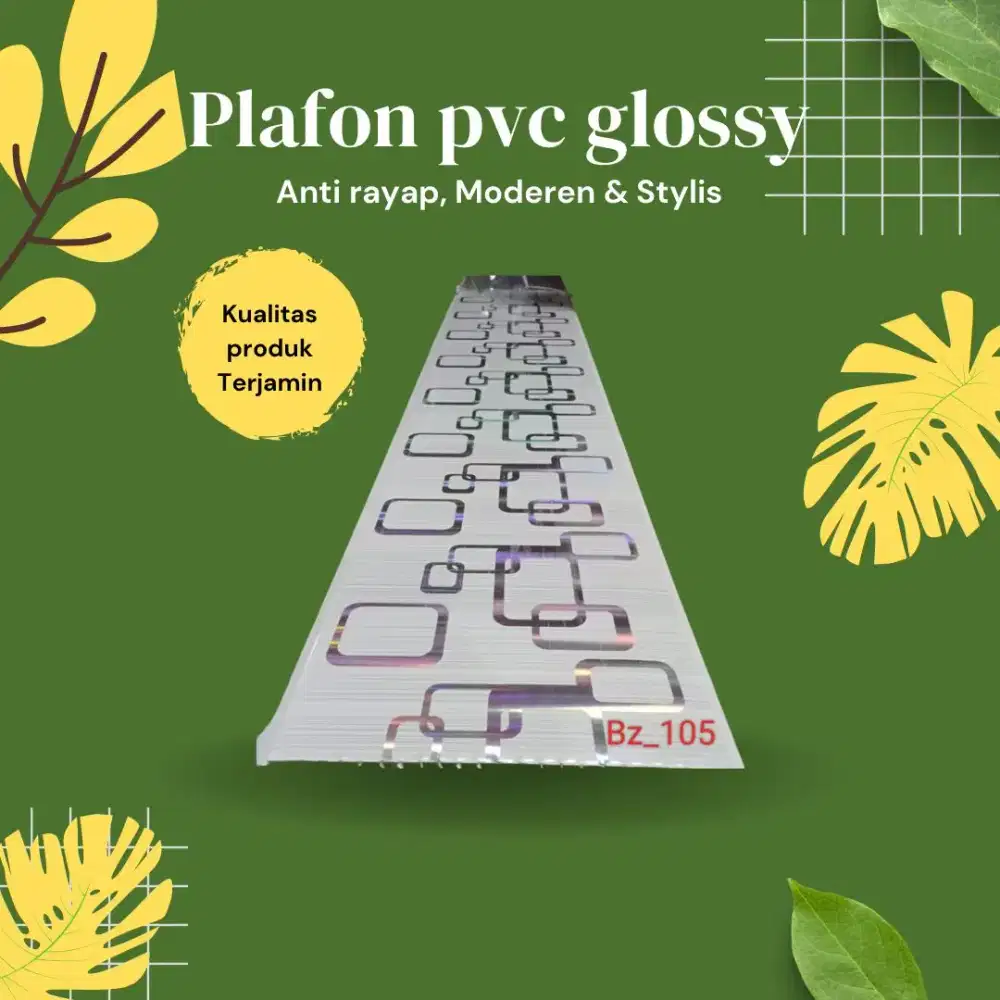 Plafon PVC Glosy mewah