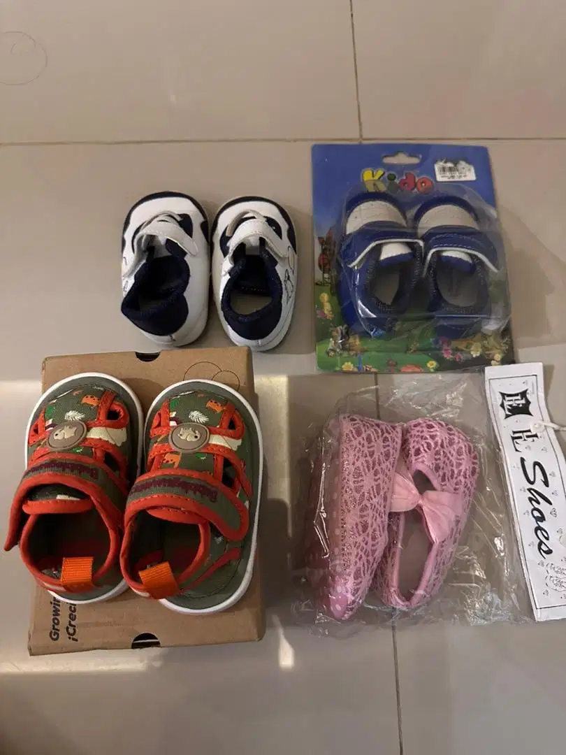 Sepatu bayi 0-6bulan