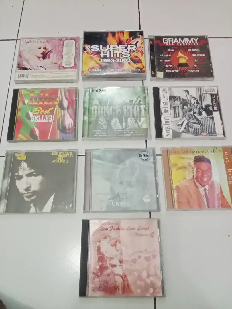 CD musik original borongan