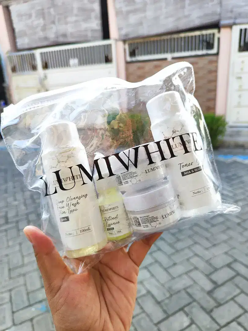 SKINCARE LUMIWHITE RUBEN ONSU 1 PAKET ISI 5PCS