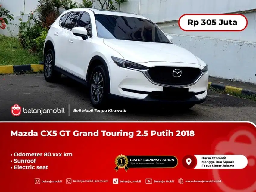 [ SUNROOF ] Mazda CX5 CX-5 Elite 2.5 Putih 2018/2019