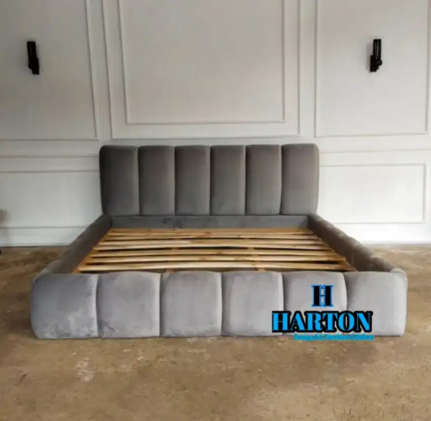 Tempat tidur boba dipan minimalis dipan boba Furniture mebel jepara