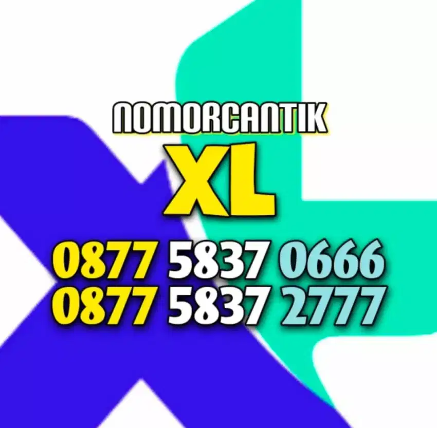 (GRATIS ongkir, bisa COD) Nomor CANTIK kartu XL HOKI 777 #1