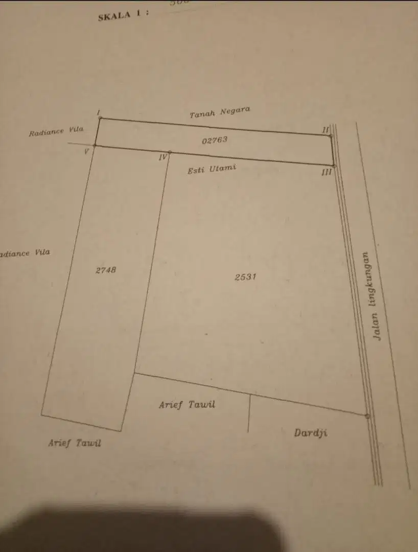 FORSALE TANAH + BANGUNAN LUAS ISTIMEWA