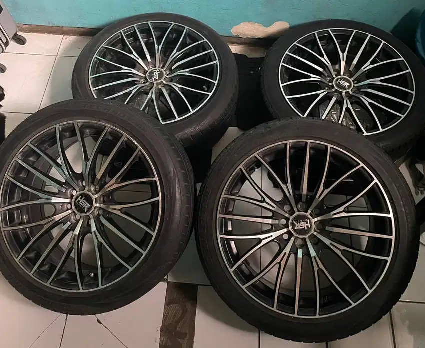 Velg 17 HSR + Ban Bridgestone