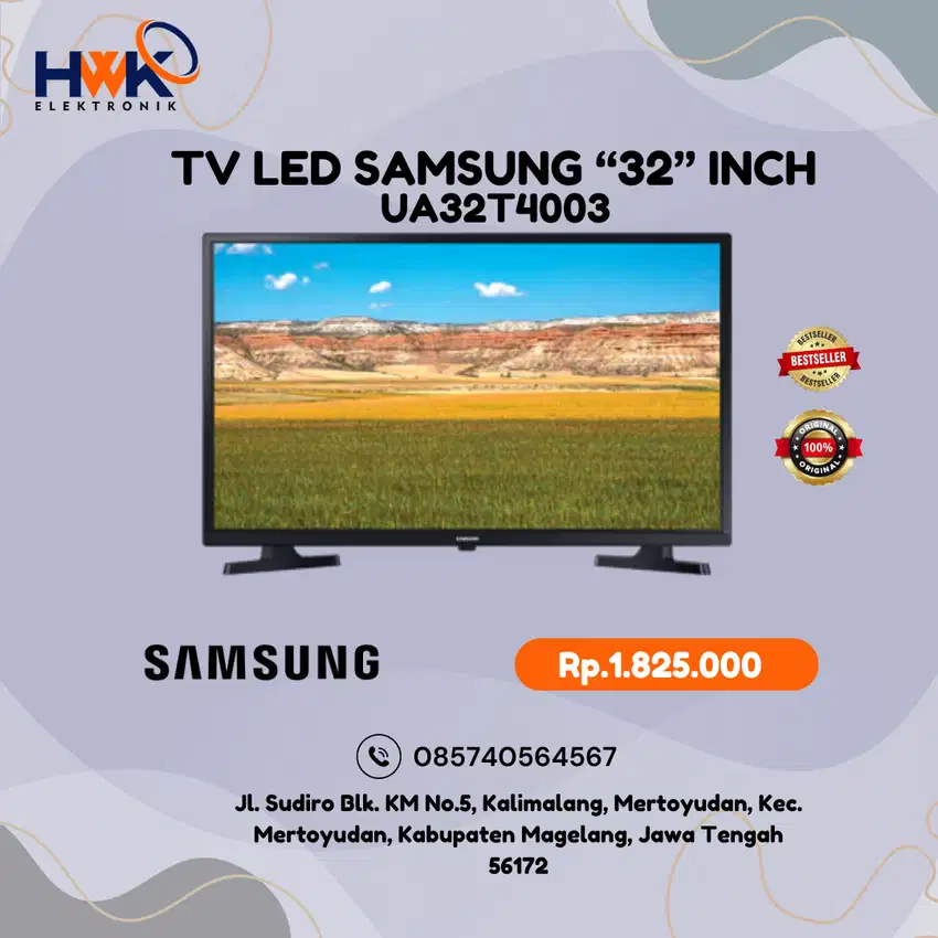 TV LED SAMSUNG 32 INCH UA32T4003