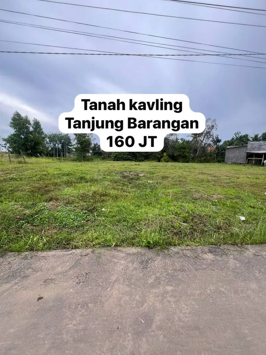 Tanah tanjung barangan Daerah Berkembang JL Tanjung Sari