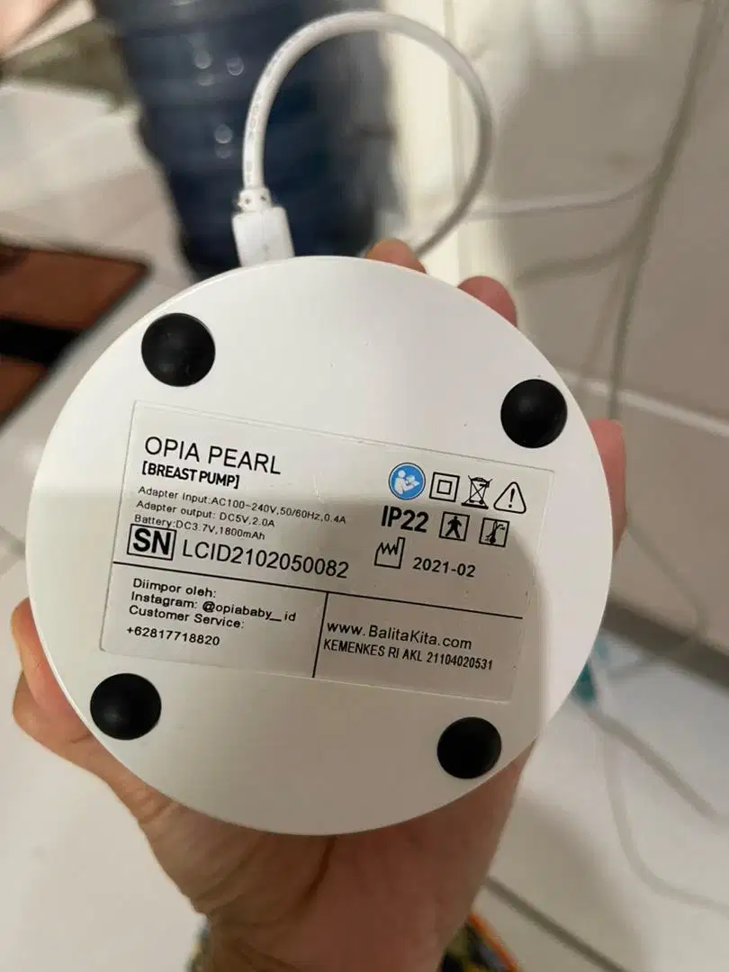 Pompa Asi Elektrik Opia Pearl