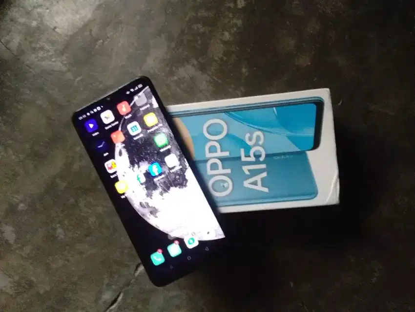 Oppo A15s 4/64 ada kotak