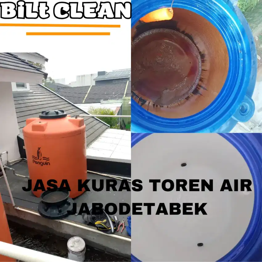 Kuras toren/tandon air gunung sindur