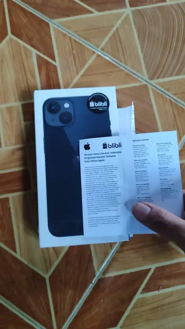 Iphone 13 128GB New Garansi Resmi Indonesia