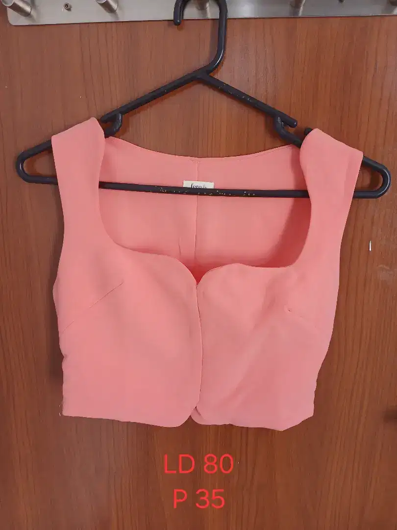 Crop top orange