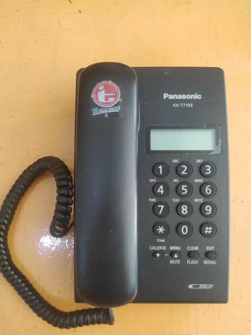 Pesawat Telepon Panasonic KX T 7703X-B original