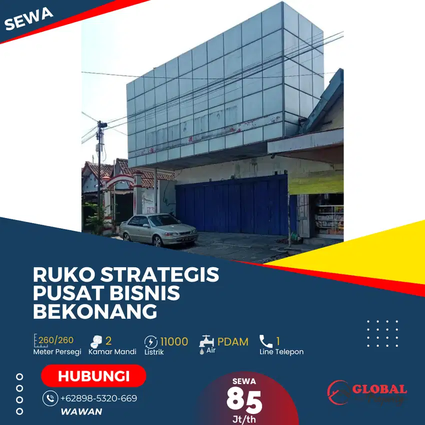 Ruko Pusat Bisnis Bekonang