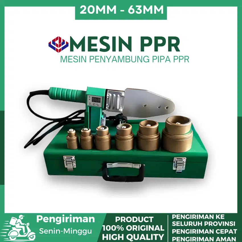 Mesin PPR tipe digital 20mm - 63mm berkualitas