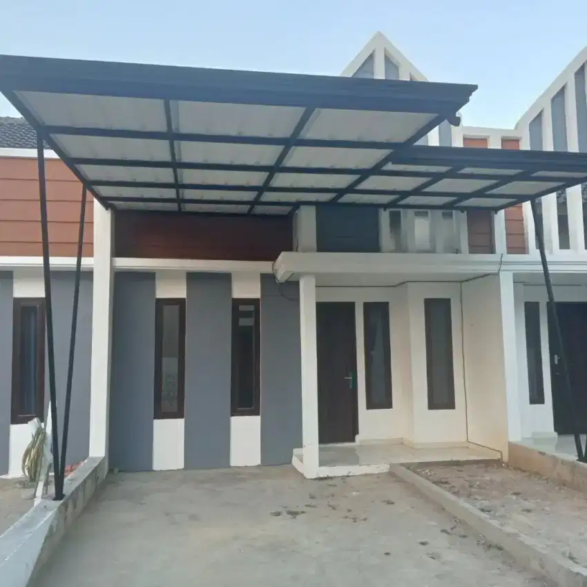 Kanopi minimalis atap alderon singel layer profil modern