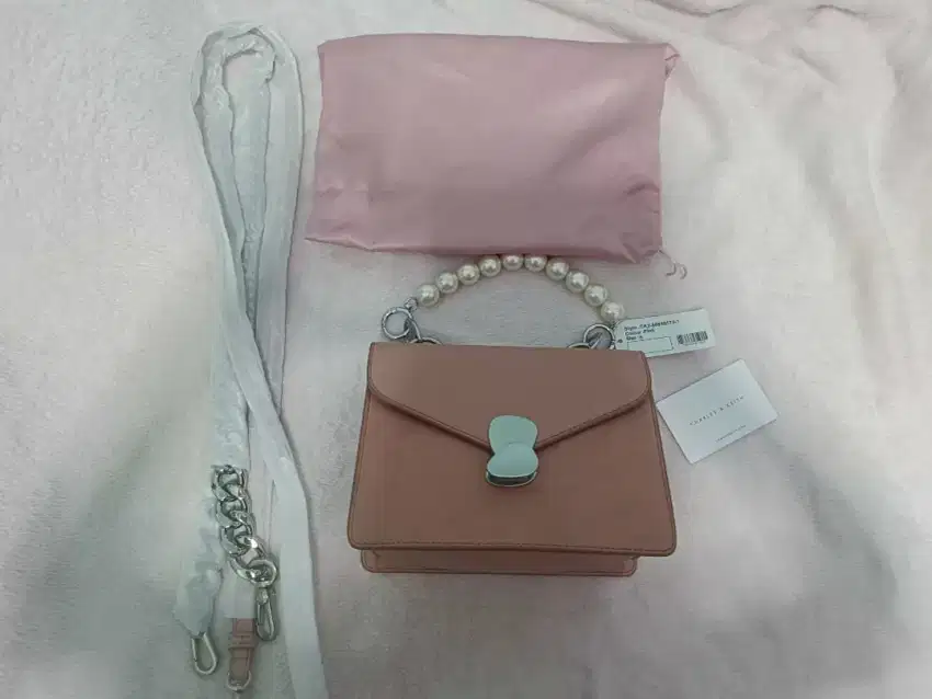 Charles and Keith Original 2020 Spring Season Dusty Pink Colour