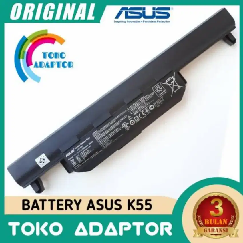 Baterai Laptop Asus X45 X45A X45C X45V X45D A32-K55 A33-K55 A41-K55