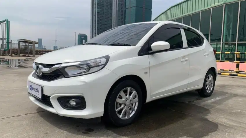 Pajak Panjang TDP 14Jt Honda Brio Satya 1.2 E Bensin-MT 2021 Putih /