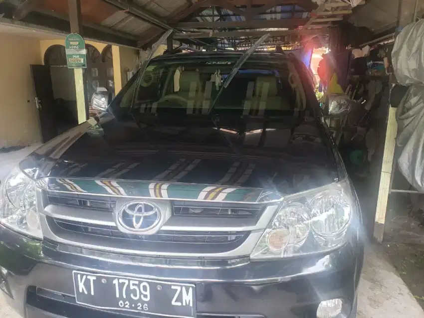 Jual Toyota Fortuner 2007 pribadi terawat