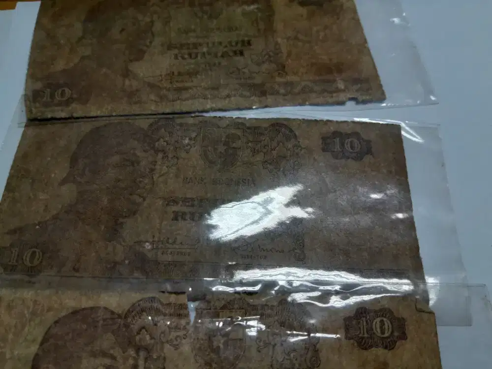 Uang kertas10 rupaih