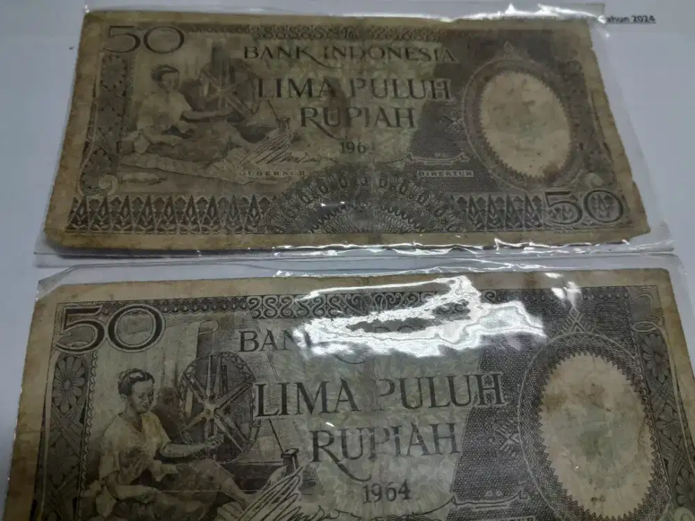 Uang kertas 50 rupiah