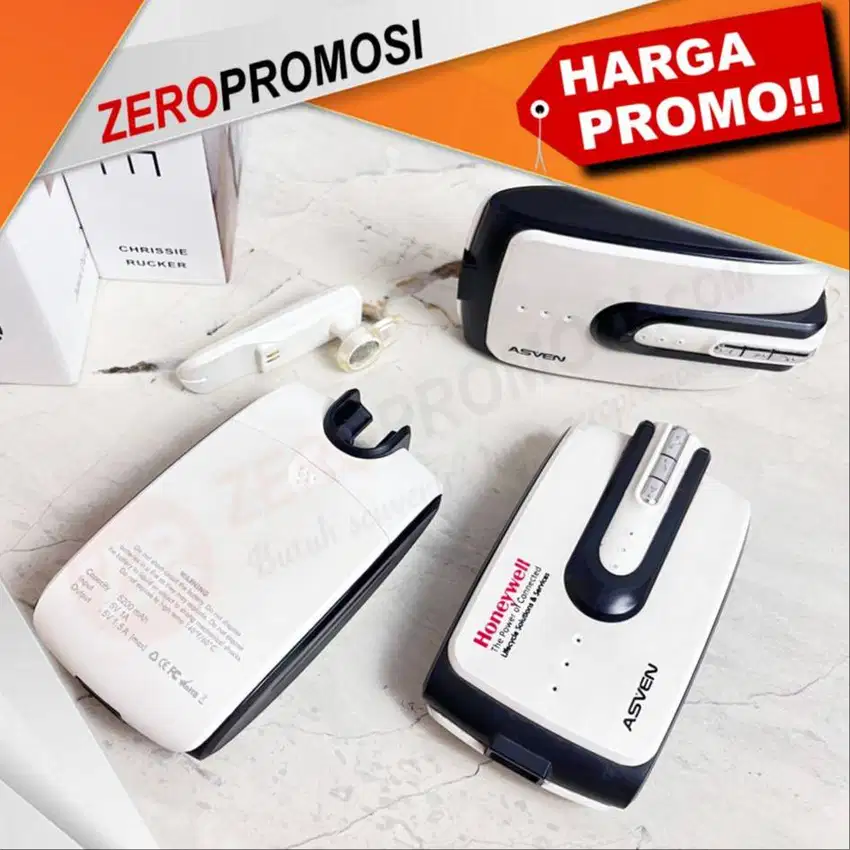 Gadget Souvenir Terbaik Powerbank 5200mAh dengan Handsfree Bluetooth