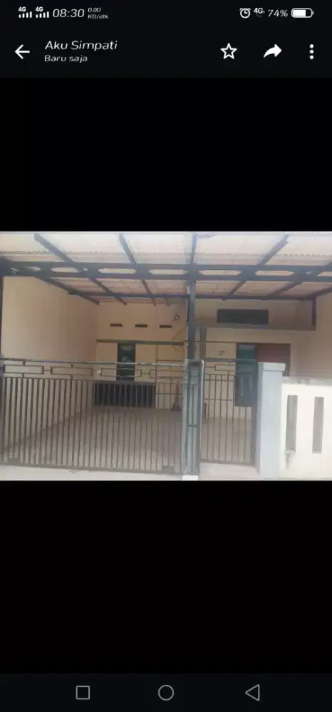 Rumah dijual HGB ( LUNAS)