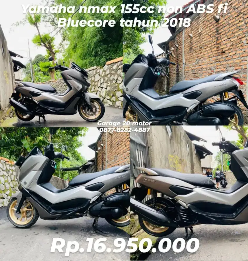 Yamaha nmax 155cc non abs Blucore Fi Tahun 2018