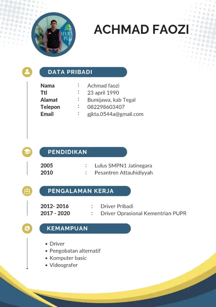 Driver berpengalaman