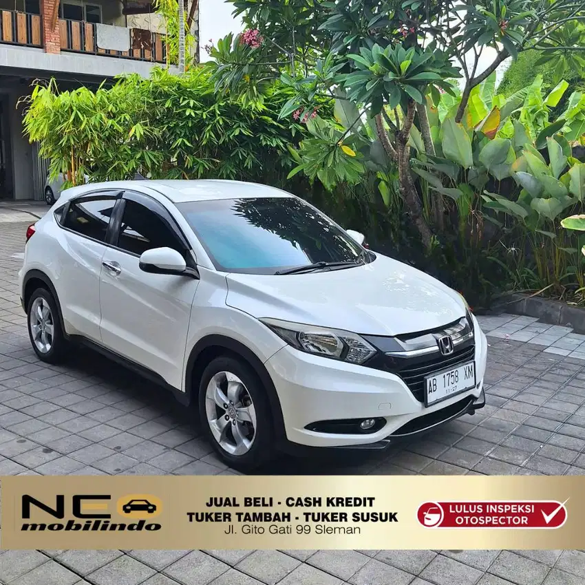 [ DP 14Jt ] HONDA HR-V RU1 1.5 E CVT 2016 PUTIH ORCHID