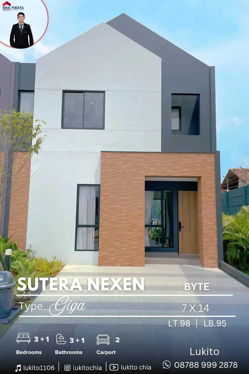 Harga Perdana Rumah 2 Lantai Start 500 Jutaan Dev By Alam Sutera