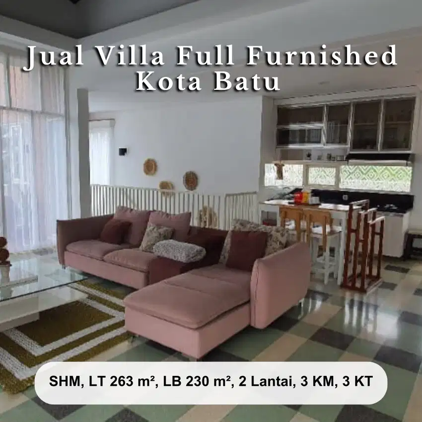 Jual Villa Amarta Hills Full Funished