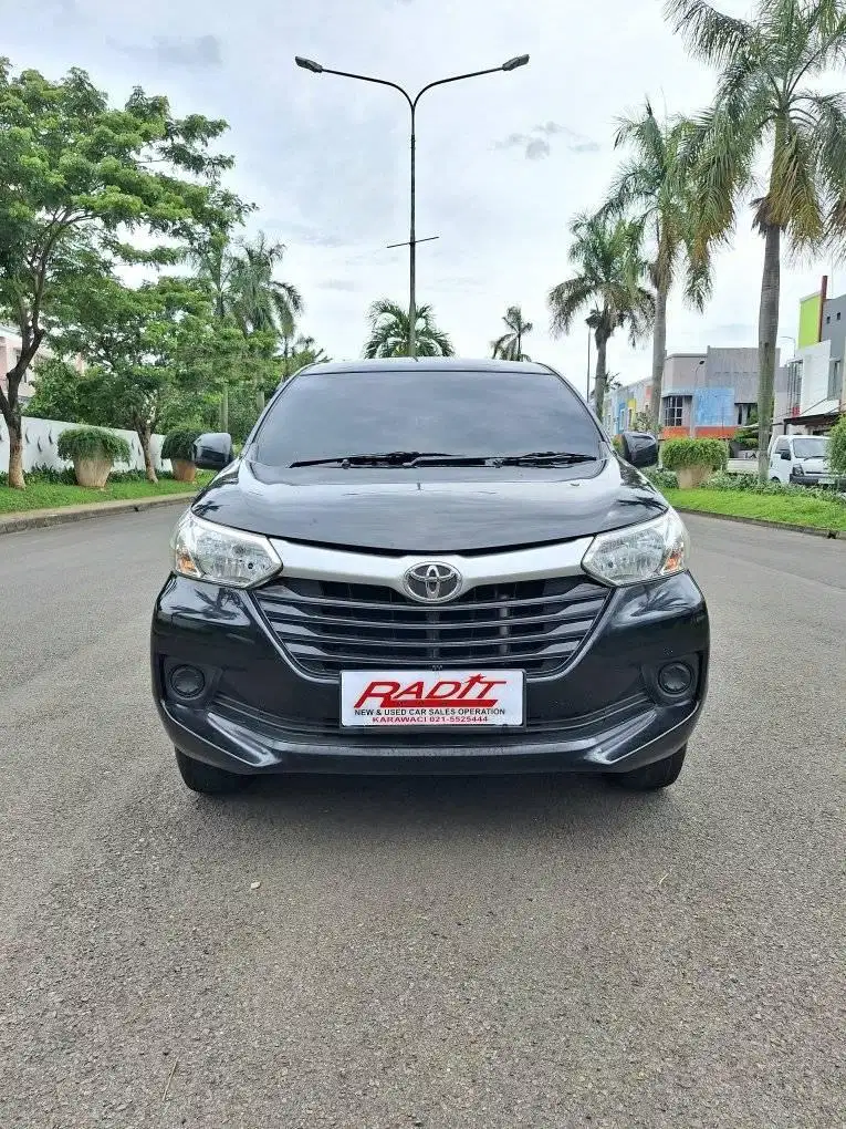 PAJAK Panjang Siap Pakai Avanza 1.3 E Manual MT 2017 Hitam Rapi No PR