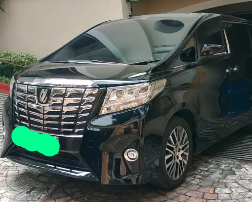 Alphard G ATPM pribadi 2015 Hitam