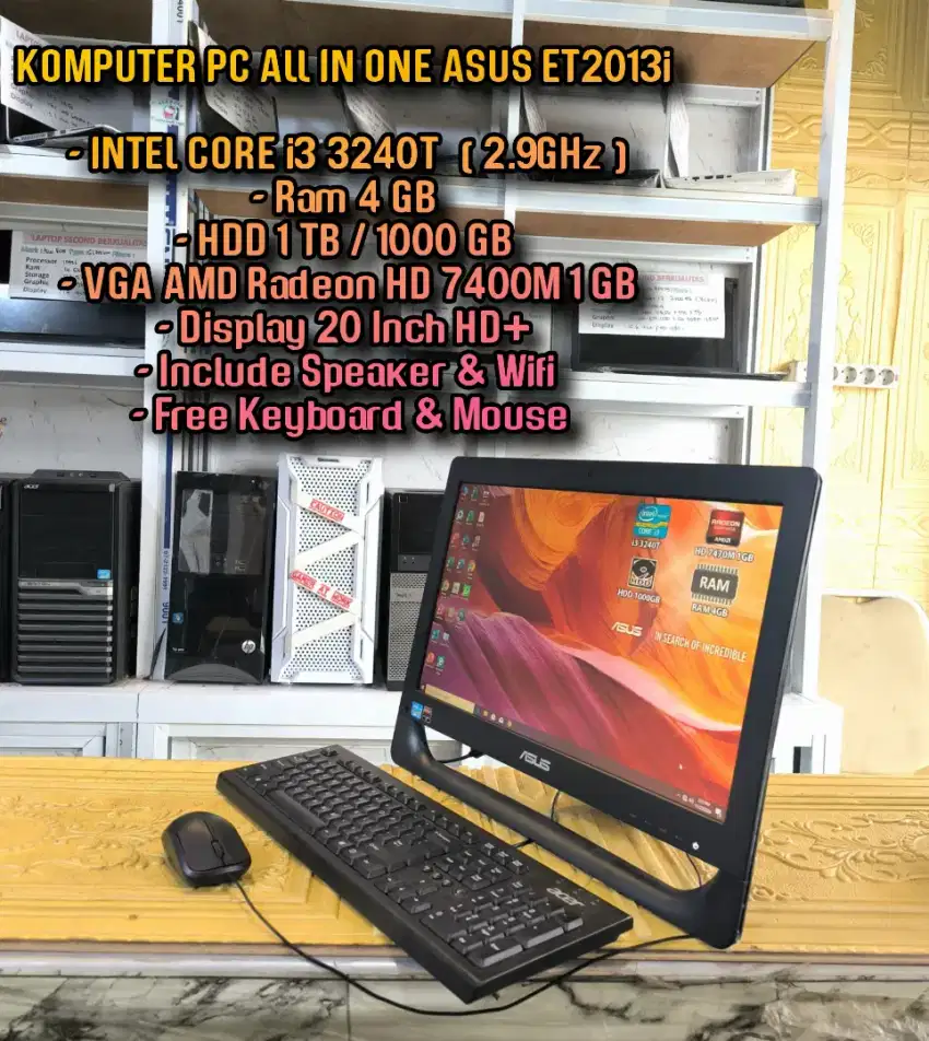 KOMPUTER PC ALL IN ONE PC AIO
PC DESIGN PC EDITING