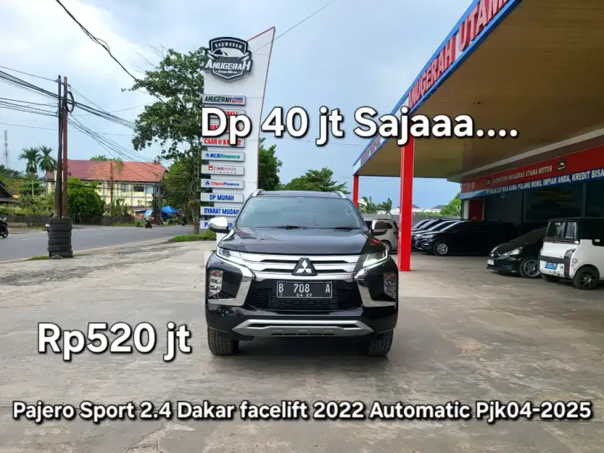 Dp40jt Pajero Sport Dakar 2022 Automatic istimewa