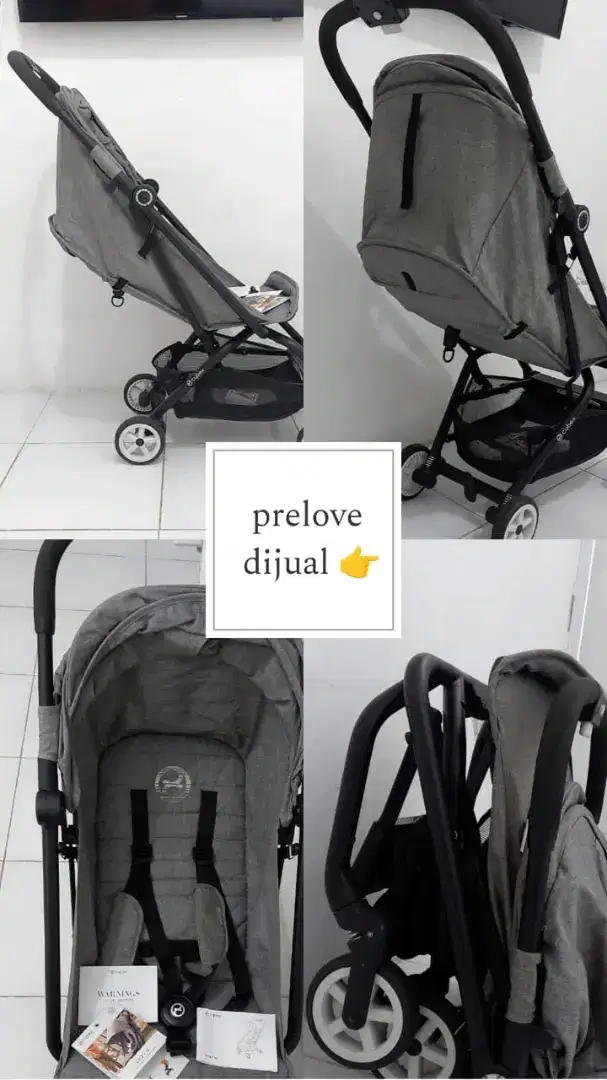 Stroller Cybex eezy s  gray