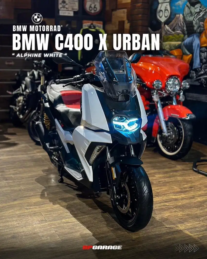 BMW C400 X MY 2020 White FP low odo 1rb mulus simpanan acc ++