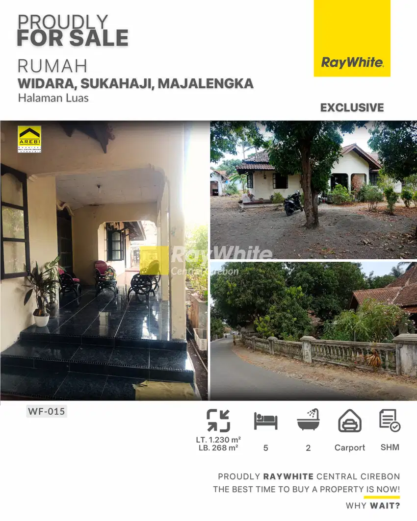 Dijual Tanah dan Rumah, di Widara Sukahaji Majalengka