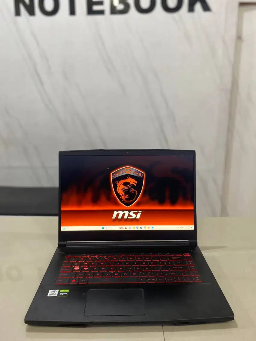 MSI GF63 THIN 10SC INTEL CORE I5 10500H RAM 8 GB SSD 512 GB NVIDIA GEF