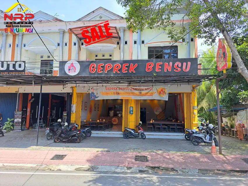 Dijual Ruko 2 Lantai Strategis di Pusat Kota JL. Adi Sucipto - Bwi