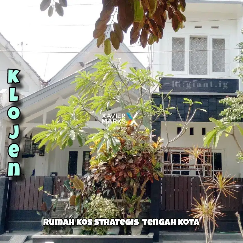 Rumah kos Tengah Kota di Kayutangan Klojen Malang