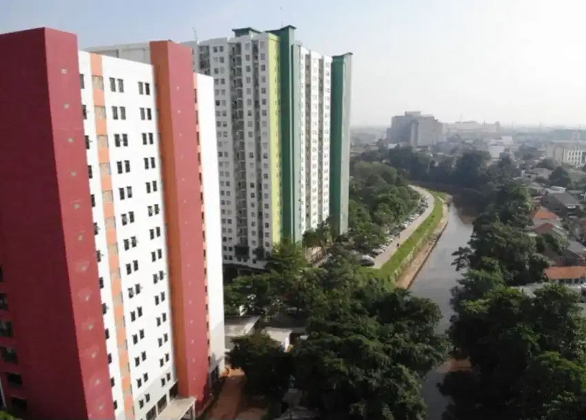 Dijual Murah Saja, Semi Furnished 1 BR Pancoran Riverside Apartment