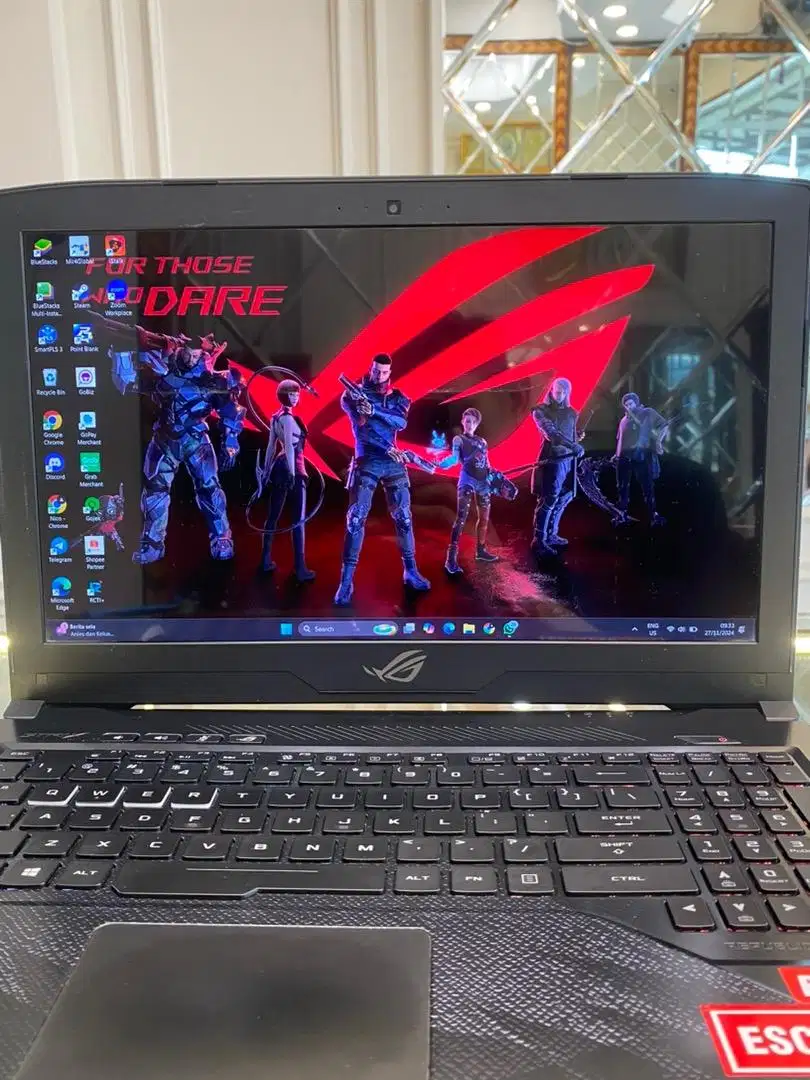 LAPTOP ASUS ROG STRIK GL 503GE