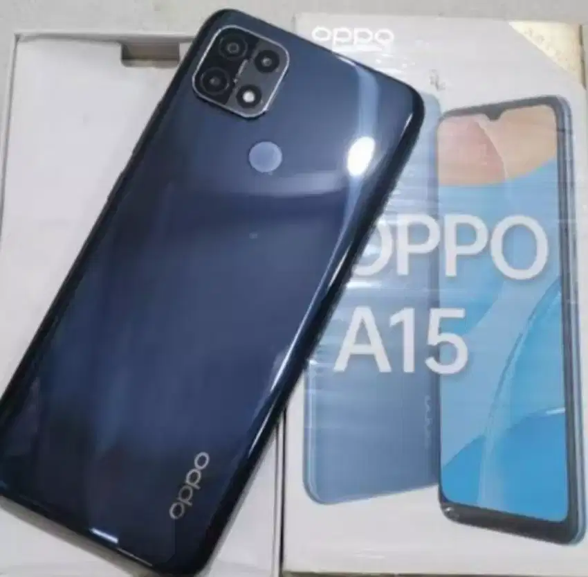 Hp second Oppo A15 Masih Mulus