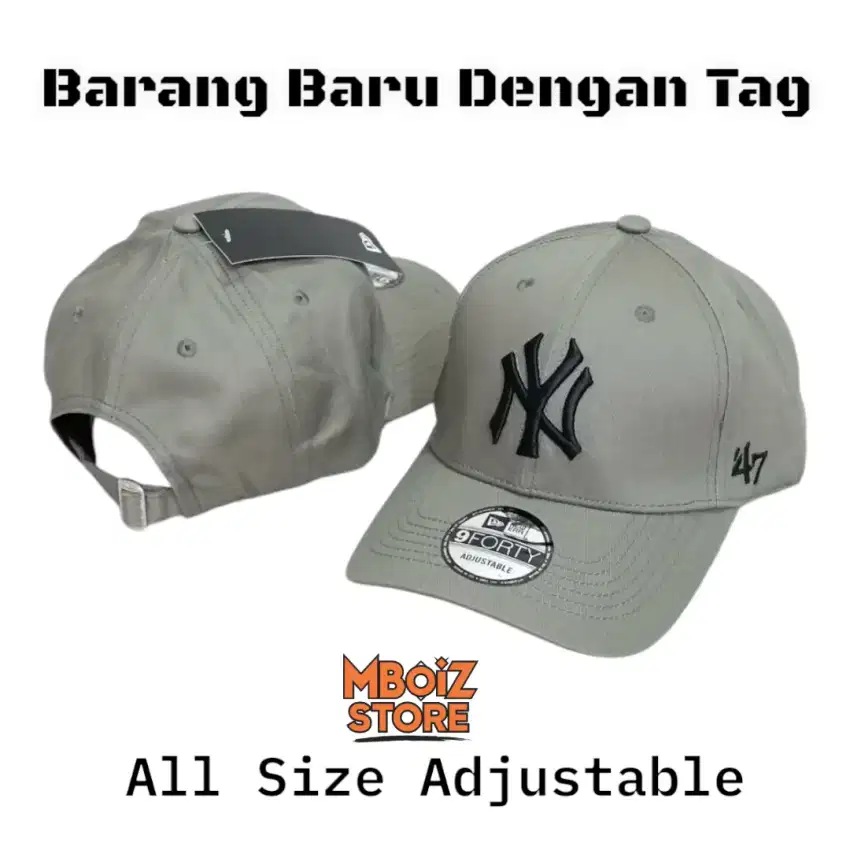 Topi NY Grey ( Harga PASS, Tidak NEGO, Dan COD )