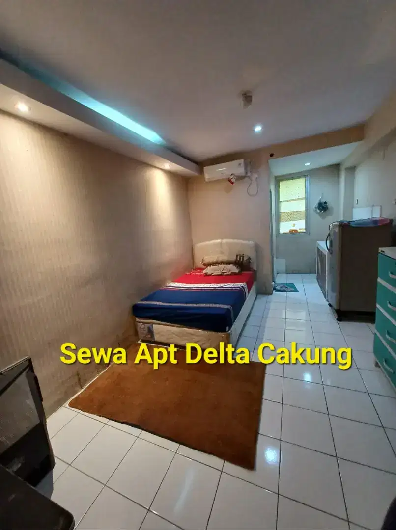 Delta Cakung Apartment sewa Bulanan / 6 bulan / tahunan. Type Studio