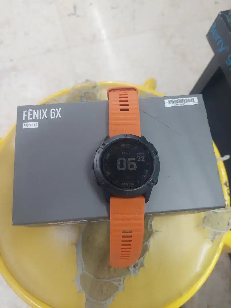 Garmin Fenix 6X Pro Solar Second Resmi